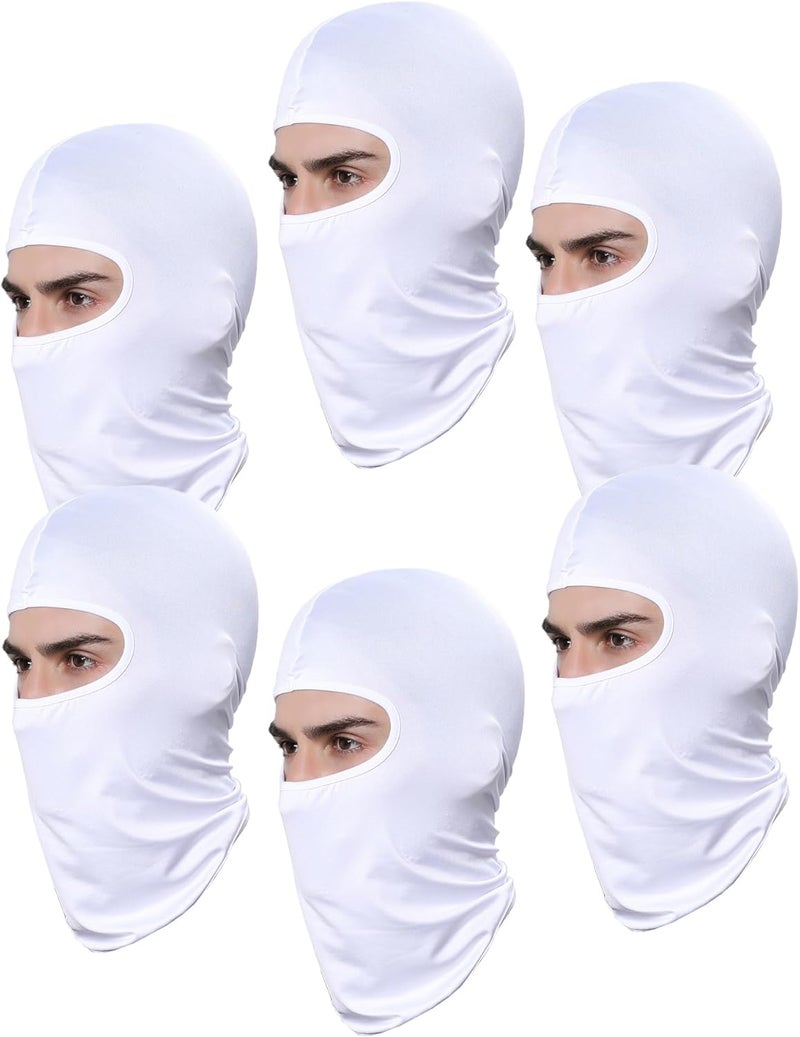 Xeoxarel 6 عبوات من قناع بالاكلافا للتزلج للرجال/النساء، تغطية كاملة للوجه - Image 1